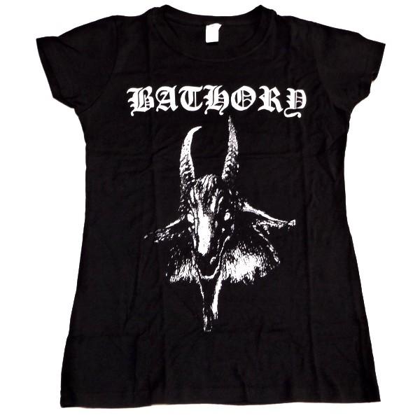 BATHORY バソリー WHITE GOAT Babydoll レディースオフィシャル バンドTシ...