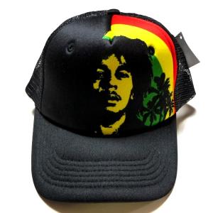 BOB MARLEY  ボブ・マーリー MARLEY RISE UP TRUCKER HAT オフィシャル バンドキャップ｜animal-rock