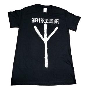 BURZUM バーズム RUNE オフィシャル バンドTシャツ / 2枚までメール便対応可｜animal-rock