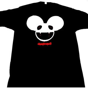 【メール便対応可】DEADMAU5 デッドマウス VAMPIRE MAU  オフィシャル アーティストTシャツ｜animal-rock