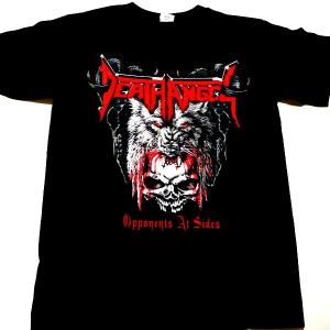 【メール便対応可】DEATH ANGEL デスエンジェル  OPPONENTS AT SIDES オフィシャル バンドTシャツ｜animal-rock