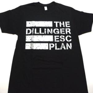 【メール便対応可】DILLINGER ESCAPE PLAN デリンジャーエスケイププラン SILVER INK オフィシャル バンドTシャツ｜animal-rock