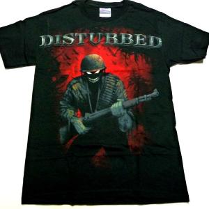 【メール便対応可】DISTURBED ディスターブド SOLDIER  オフィシャル バンドTシャツ｜animal-rock