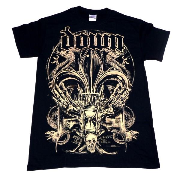 DOWN ダウン FLEUR DE LYS CREST オフィシャル バンドTシャツ