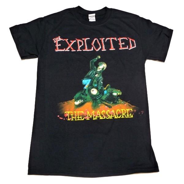 THE EXPLOITED エクスプロイテッド THE MASSACRE オフィシャル バンドTシャ...