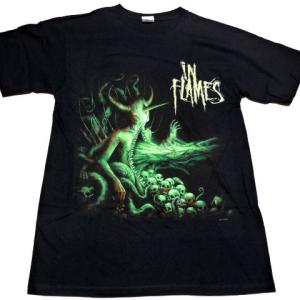 【メール便対応可】IN FLAMES インフレイムス  DEMON 2011 DATES   オフィシャル バンドTシャツ｜animal-rock