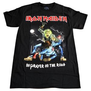 IRON MAIDEN アイアンメイデン NO PRAYER ON THE ROAD オフィシャル バンドTシャツ / 2枚までメール便対応可｜animal-rock