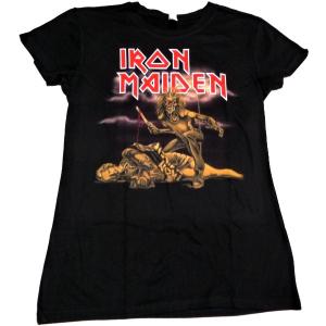 【メール便対応可】IRON MAIDEN アイアンメイデン SLASHER レディース　オフィシャル バンドTシャツ【正規ライセンス品】【レディース】｜animal-rock