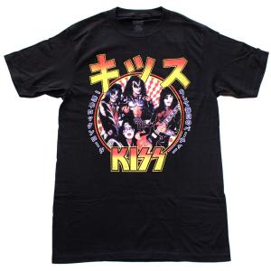 KISS キッス ALL NIT JAPANESE オフィシャル バンドTシャツ｜animal-rock