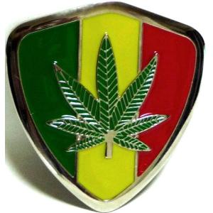 【U.S.A.直輸入】　Marijuana Leaf  Belt Buckle☆ベルトバックル！｜animal-rock