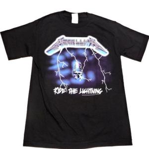 METALLICA メタリカ RIDE THE LIGHTNING オフィシャル バンドTシャツ １梱包2枚までメール便対応可｜animal-rock