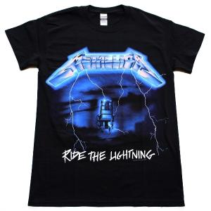 METALLICA メタリカ RIDE THE LIGHTNING 2 オフィシャル バンドTシャツ 1梱包2枚までメール便対応可｜animal-rock