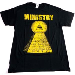 MINISTRY ミニストリー PYRAMID オフィシャル バンドTシャツ / 2枚までメール便対応可