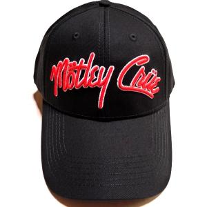 MOTLEY CRUE モトリークルー LOGO CAP オフィシャル ベースボールキャップ