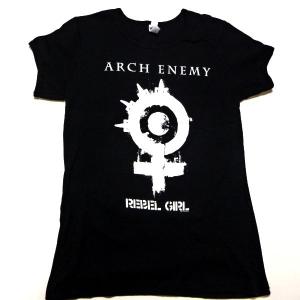 【メール便対応可】ARCH ENEMY アーチエネミー  REBEL GIRL Babydoll-Ladies　レディース オフィシャル バンドＴシャツ【レディース】｜animal-rock