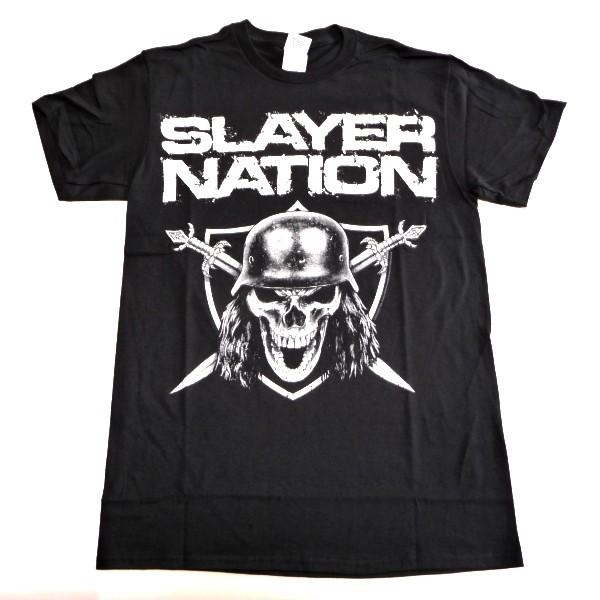 SLAYER スレイヤー SLAYER NATION オフィシャル バンドTシャツ / ２枚までメー...