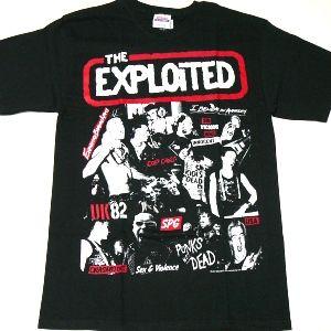メール便対応可】THE EXPLOITED エクスプロイテッド Collage/BLACK 