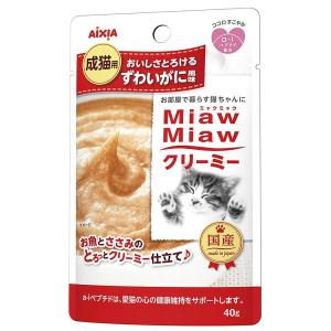 ミャウミャウパウチ クリーミー ずわいがに風味 40gの商品画像