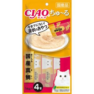 INABA ちゅ〜る CIAO まぐろ 海鮮ミックス味 14g×20本 : アニマル