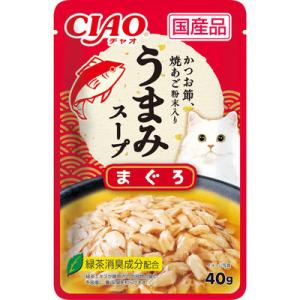 CIAOパウチ うまみスープ まぐろ 40gの商品画像