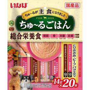 いなば ちゅ〜るごはん とりささみ・ビーフバラエティ 14ｇ×20本
