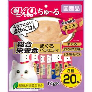CIAO ちゅ〜る 総合栄養食 まぐろバラエティ...の商品画像