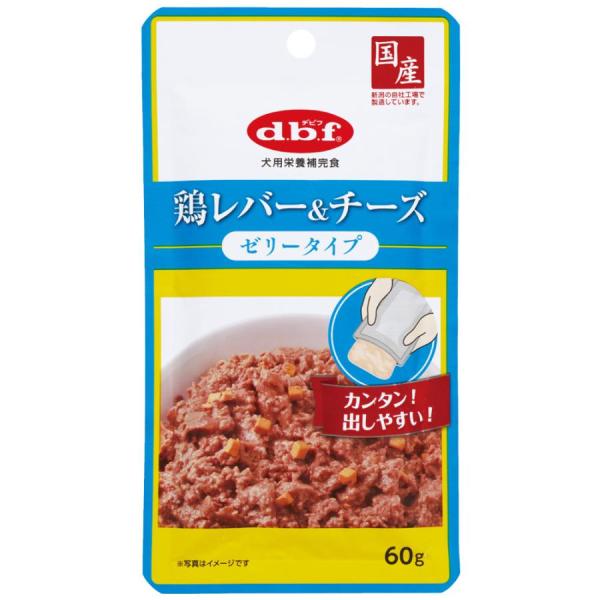 デビフ 鶏レバー＆チーズ ゼリータイプ ６０ｇ