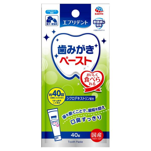 エブリデント 歯みがきペースト ミルクミント風味 ４０ｇ