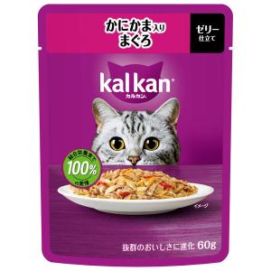 カルカンパウチ かにかま入りまぐろ ６０ｇ