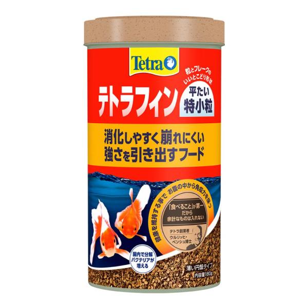 テトラ テトラフィン 平たい特小粒 １８０ｇ