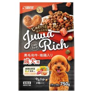 じゅわリッチ 黒毛和牛・地鶏入り 10歳以上用 ( 1.6kg*8セット