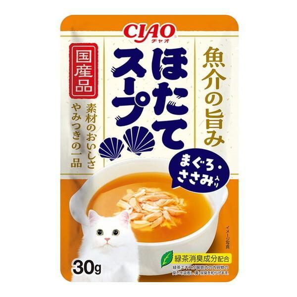 CIAO ほたてスープ まぐろ・ささみ入り ３０ｇ