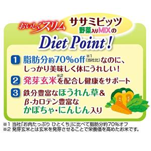 おいしくスリム 脂肪分約70%オフ ササミビッ...の詳細画像3