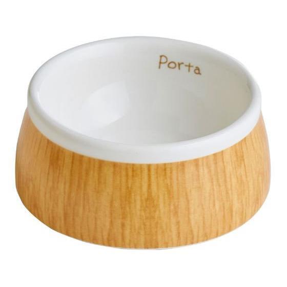 Porta 木目調 陶器食器 Sサイズ