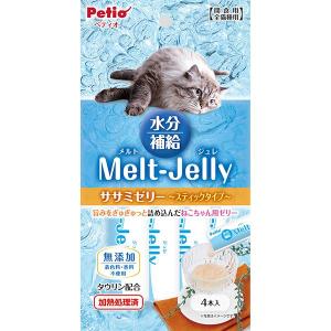 メルトジュレ 水分補給 ササミゼリー スティックタイプ ４本入の商品画像