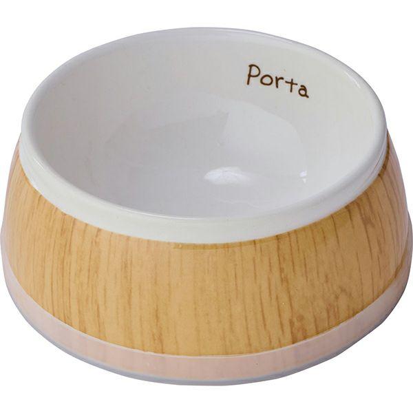 ペティオ 犬用食器 Porta 木目調食器 Ｓ
