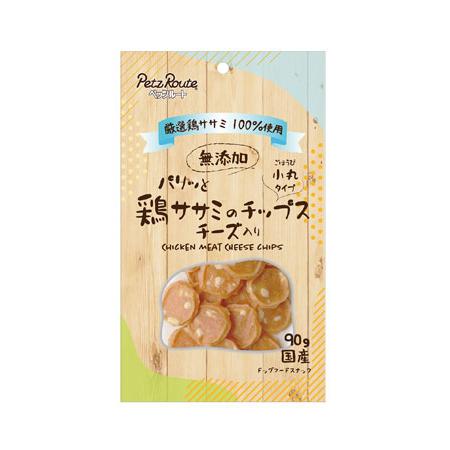 ペッツルート パリッと鶏ササミのチップス チーズ入り ９０ｇ