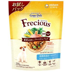 グランデリ　フレシャス　アダルト成犬用　チキン&ビーフ入り　小粒　3Kg 4袋 ユニ・チャーム グラン・デリ フレシャス ドライ 成犬用 超小型犬用