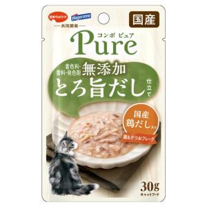 コンボピュアキャットパウチ 鶏＆かつお・国産鶏だし入り ３０ｇ