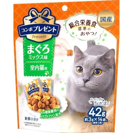 コンボプレゼントキャット 室内猫用 まぐろミックス ４２ｇ（26.08）