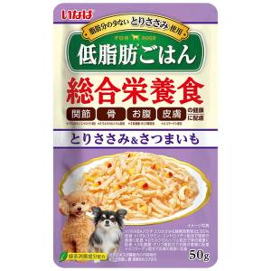 いなば 低脂肪ごはんパウチ とりささみ＆さつまいも ５０ｇ