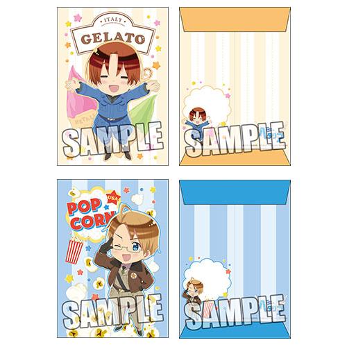 ヘタリア The World Twinkle ぽち袋 (中) イタリア &amp; アメリカ もぐもぐ Ve...