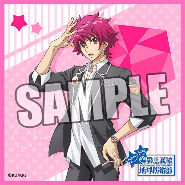 美男高校地球防衛部HAPPY KISS！ マイクロファイバーミニタオル道後一六