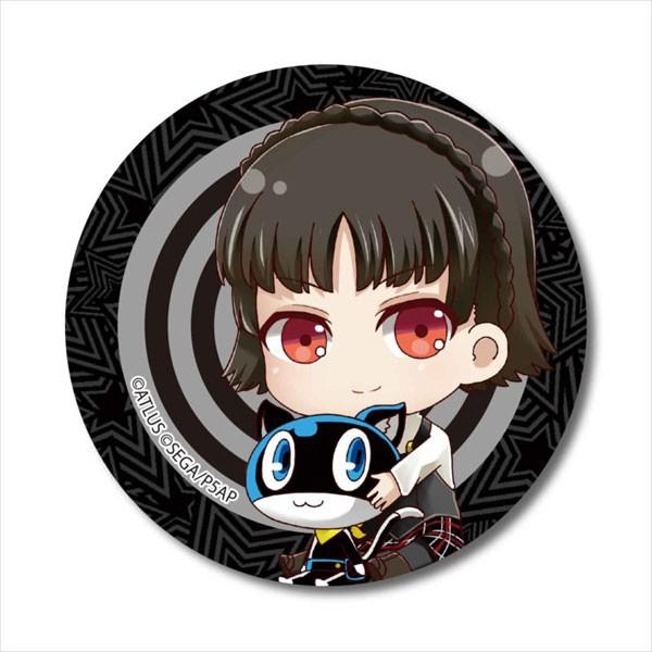 ペルソナ アニメ版5 ぎゅぎゅっと缶バッチ 新島真