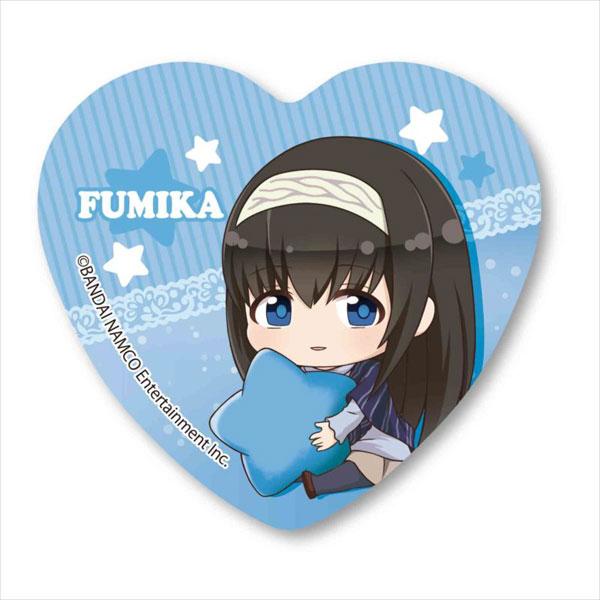 ぎゅぎゅっとハート缶バッチ アイドルマスター シンデレラガールズ/鷺沢文香