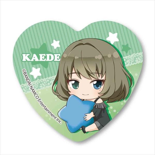 ぎゅぎゅっとハート缶バッチ アイドルマスター シンデレラガールズ 高垣楓