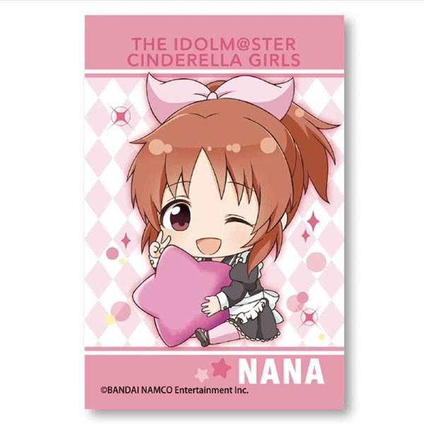 (メール便送料無料)ぎゅぎゅっとBIGスクエア缶バッチ アイドルマスター シンデレラガールズ 安部菜...