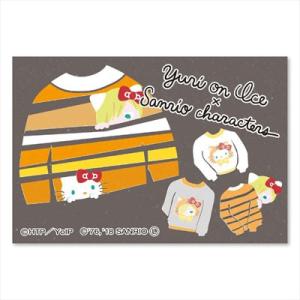 (メール便送料無料)ユーリ!!! on ICE ×サンリオ マグネット・ユーリ×ハローキティ