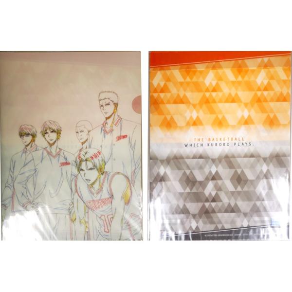 黒子のバスケ プロダクションIG 原画 クリアファイル7弾 I 秀徳メンバー