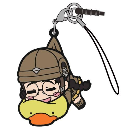 (メール便送料無料)ガールズ &amp; パンツァー 劇場版 福田 つままれストラップ